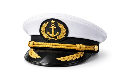 Add maritime charm with a sleek captain hat icon for your wardrobe