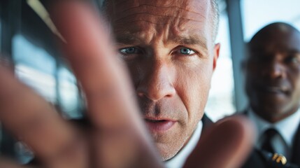 security team in action during cybersecurity crisis