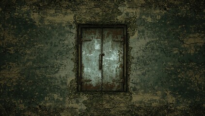 Weathered moss-covered surface serving as a background for graphic elements and editorial layouts