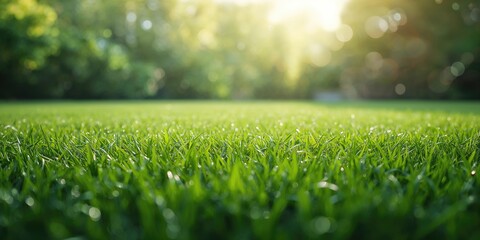 Lush grassy area used as a backdrop for editorial headers and graphics