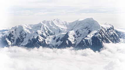 Naklejka premium Illimani Mountain, Bolivia