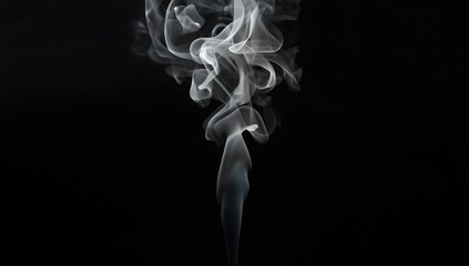 White smoke rising straight up from a dark background, serving as a background for text and layout, World Meteorological Day
