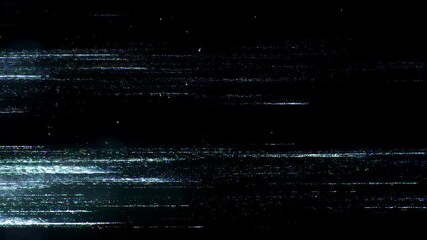 Abstract glitch video with colorful digital noise and distortion effects. Ideal for creative projects needing a modern, tech-inspired aesthetic