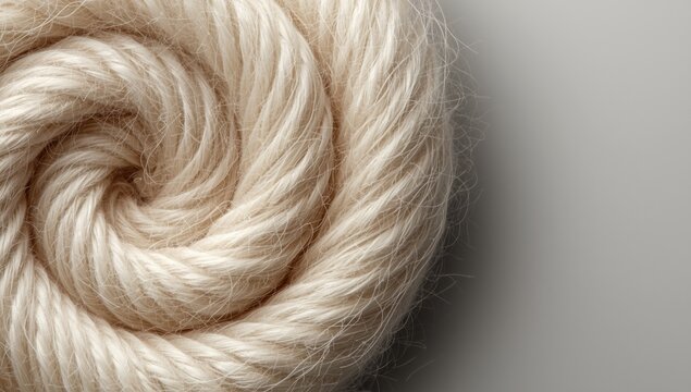 Close-up of woven white fabric with swirling textured pattern for editorial header backgrounds