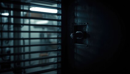 Micro camera integrated into ventilation grill, illustrating surveillance device installation