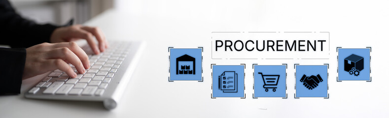 The business procurement process for strategic sourcing. This includes purchasing, supply chain...