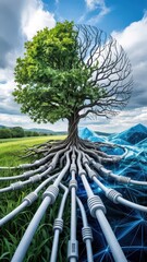 Digital Roots: Nature and Technology Interconnected Future