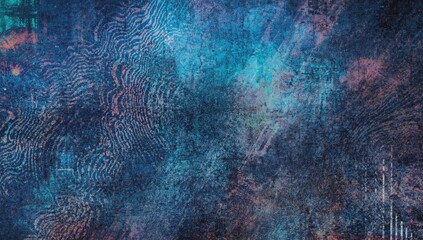 Irregular grunge pattern with shimmering iridescent hues, ideal for UI backdrop in digital layouts