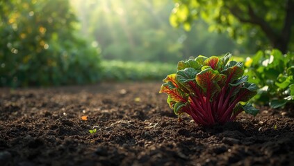 Fresh radicchio with tightly packed leaves, highlighting its role in salads and vegetable preparations, emphasizing nutritious ingredients for balanced diets