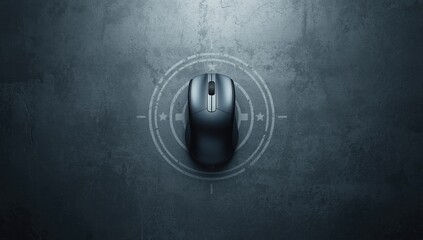 Computer mouse placed on survey form, highlighting digital data collection, World Information Society Day