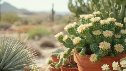 Cactus Gymno being grafted, focusing on botanical propagation techniques
