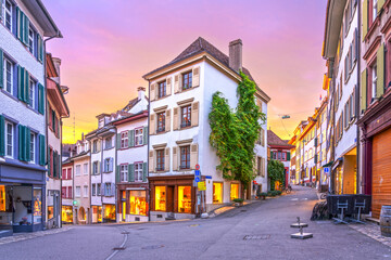Obraz premium Basel, Switzerland in the Old Town 4045