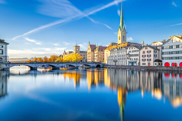 Zurich, Switzerland on the Limmat River 4050