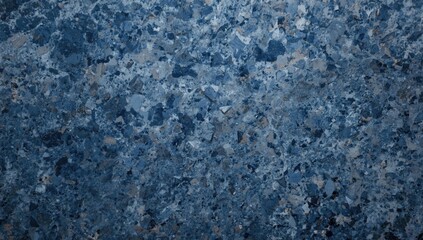 Obraz premium Close-up of rough blue-gray granite with detailed mineral grains, ideal for architectural surface applications