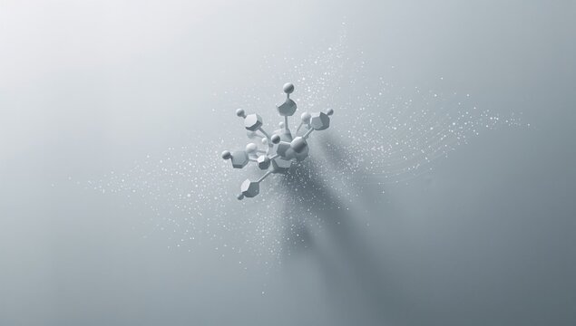 Genetic research involving complex molecular structures, highlighting technological advancements in molecular biology - Powered by Adobe