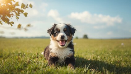 Small dog resting on a cozy blanket, highlighting pet comfort and relaxation, World Animal Day