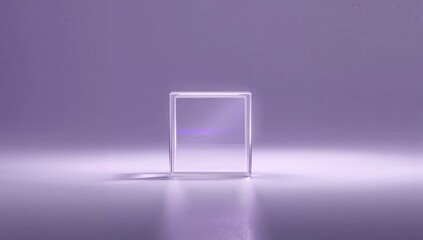 Set of transparent glass items placed on a plain surface, optimized for editorial header background or product display, clarity and light diffusion