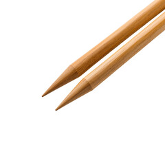 Wooden Chopsticks Resting on a Surface in Natural Light