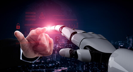 AI-generated password warning alert showing critical cybersecurity threat, password vulnerability,...