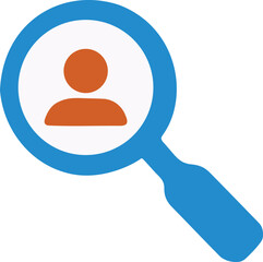 User Profile Icon Searching For Identity Verification And Account Management Security