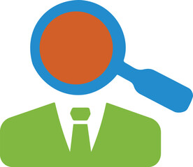 Investigation Concept With Magnifying Glass And Silhouette Exploring Data Analysis Security Research