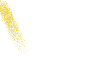 diagonal wind Golden glitter cascade on a dark background creating a dynamic abstract pattern isolated on transparent background