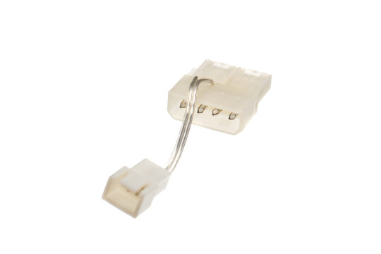 White 4 pin molex power adapter
