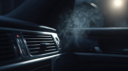 Car Air Conditioner Blowing Cold Air