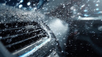 Car Air Conditioner Blowing Cold Air