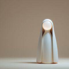 Imagen 3d de un s&iacute;mbolo religioso.