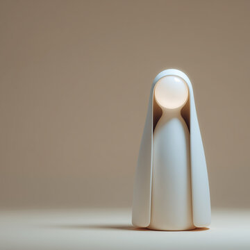 Imagen 3d de un s&iacute;mbolo religioso.