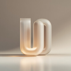 Imagen minimalista de un objeto de decoraci&oacute;n.