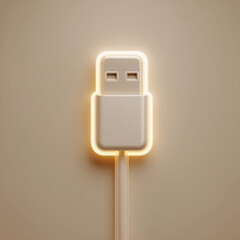 Dise&ntilde;o 3d de un pendrive.