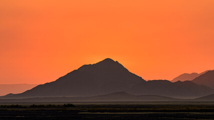 Obraz premium Sunrise in the desert
