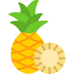 Pineapple Slice Icon