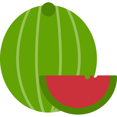 Watermelon Slice Icon