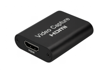 Black hdmi video capture input device for streaming