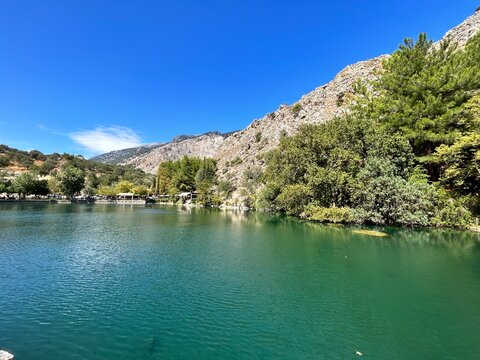 mountain lake in the mountains