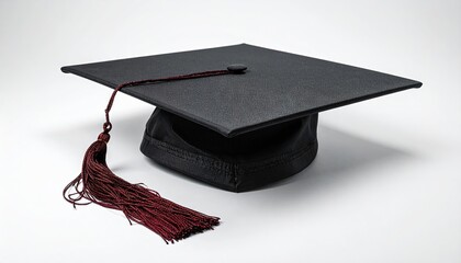 Graduation cap in black with tassel for class of 2026