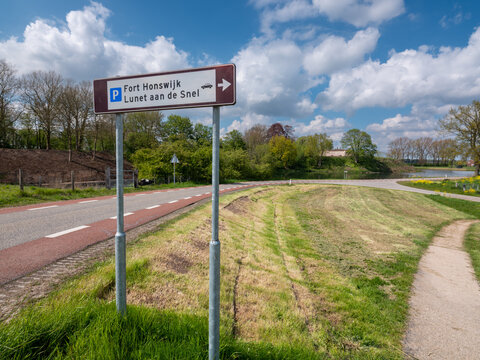 Fort Honswijk, Schalkwijk, Utrecht province, The Netherlands