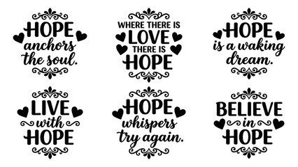 Hope and Inspiration Verse Set