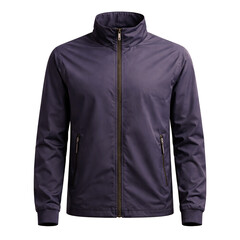 black suit on a white background