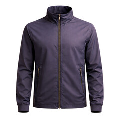 black suit on a white background