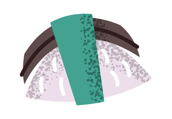 Hokiggai sushi sticker Japanese menu © wooster