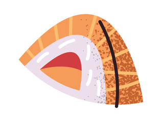 Sushi sticker Asian food menu © wooster