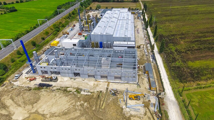 Groundwork and Excavation at Building Project Site