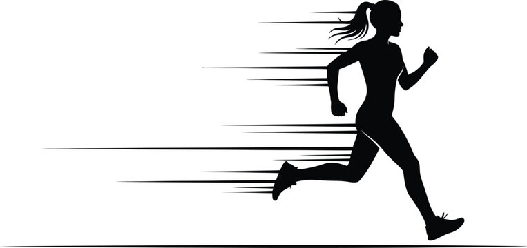 running, runner, athlete, silhouette, finish, speed, motion, sprint, race, victory, success, goal, achievement, fitness, sport, performance, energy, power, dynamic, action, competition, marathon, endu