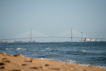 Spain's longest bridge is in Andalusia: Constitution Bridge in Cadiz