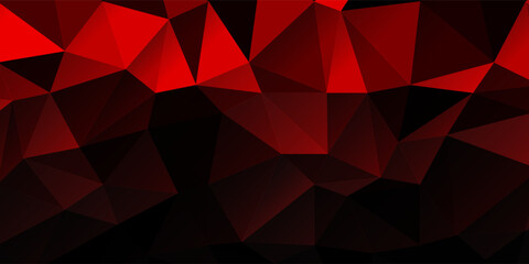 Mosaic abstract pattern ambience background texture. geometric low polygon red gradient design. Suitable for greeting, banners, page, surfaces, business, presentation, poster, display, advertisement