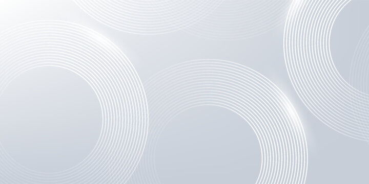 Abstract Minimal White and grey background. Modern glossy  line pattern. Minimal geometric.